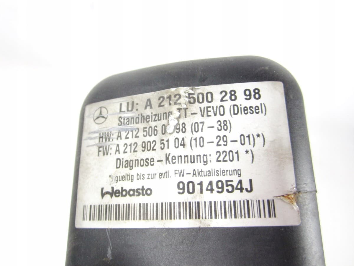 Webasto Mercedes W212 usado 3