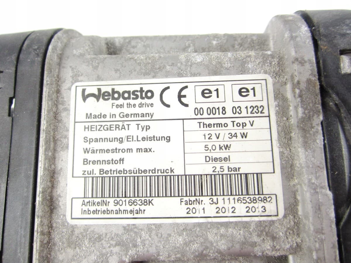Webasto Mercedes W212 usado 4