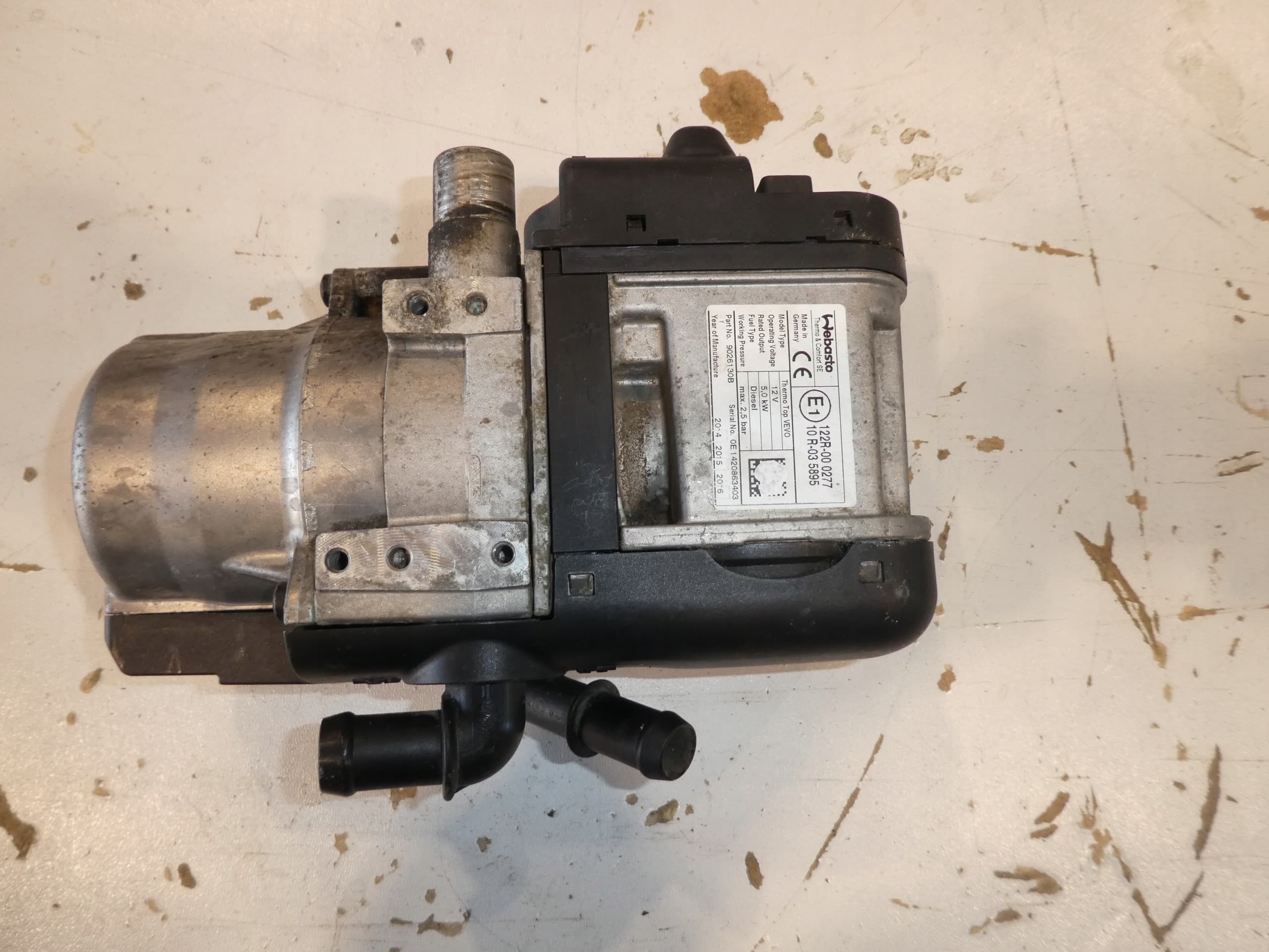 Calefactor Webasto VW Sharan 7N0 90261130B usado 2