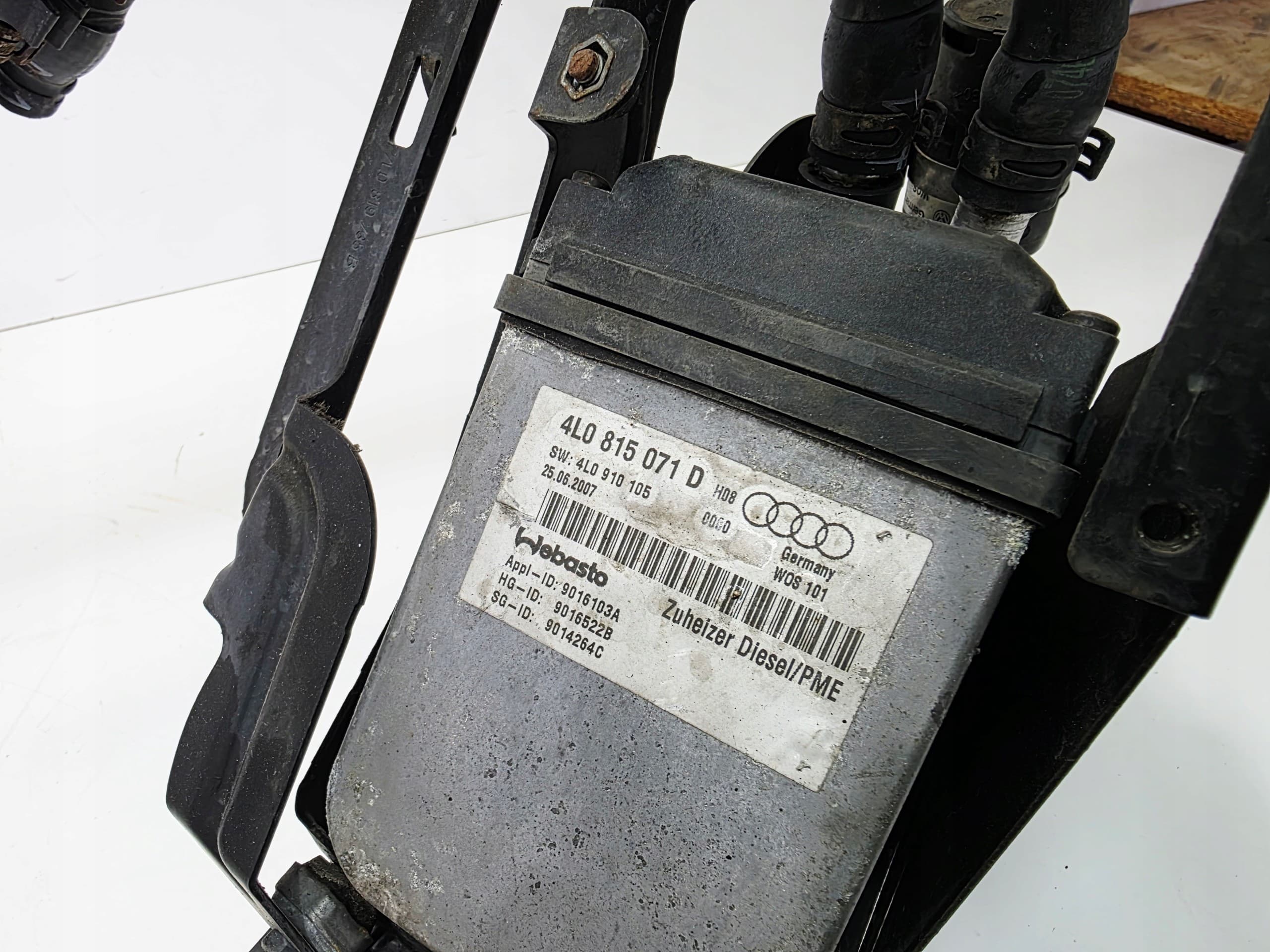 Calentador Webasto Wet para Audi Q7 4L 4L0815071D usado 3