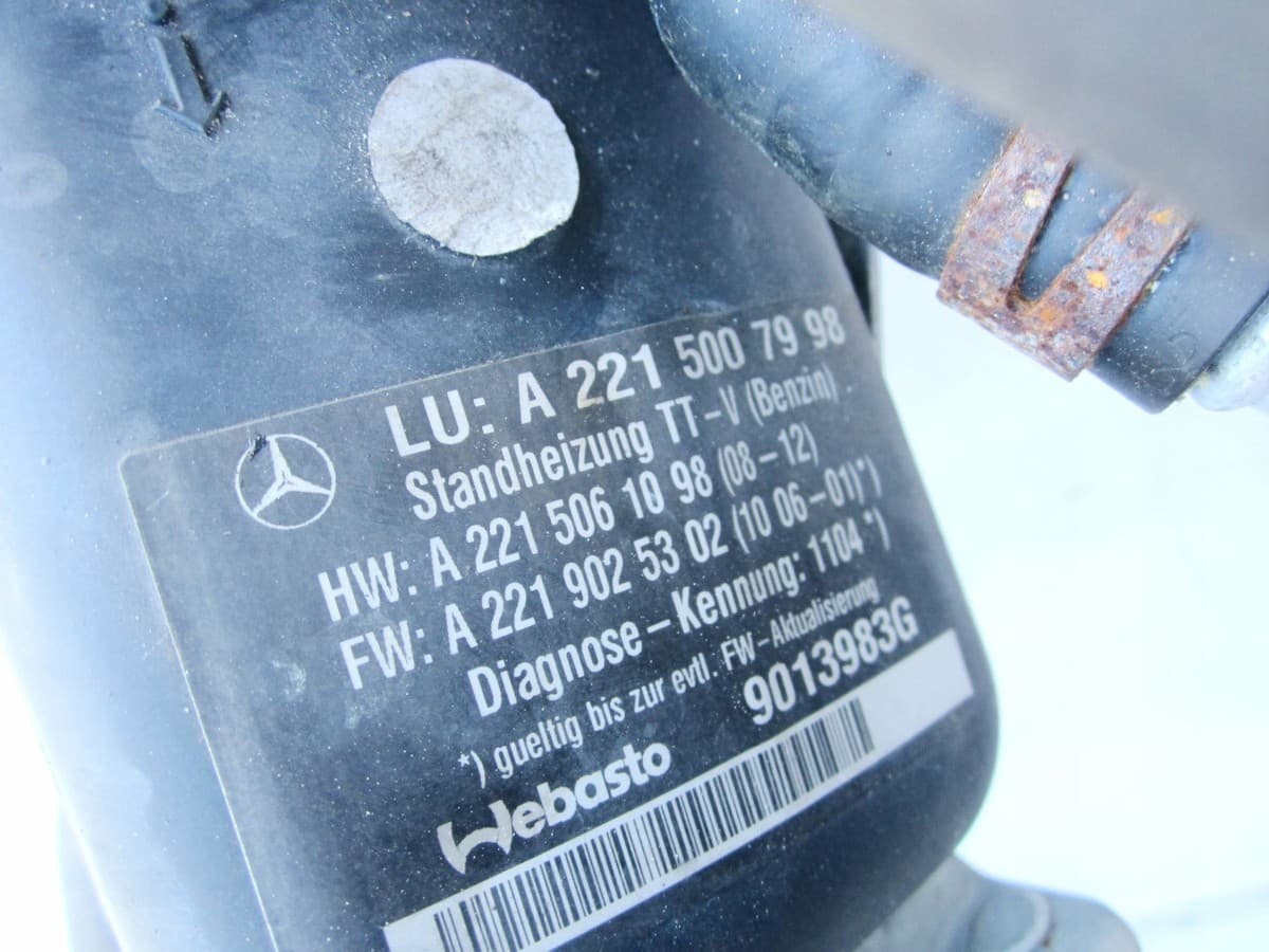 Webasto Mercedes W221 Lift usado 4