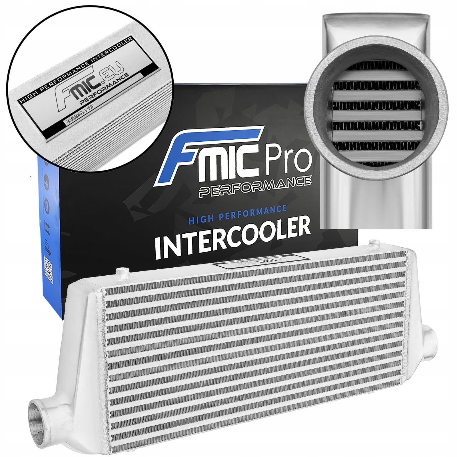 Intercooler 550x230x65mm, Entrada/Salida 2.5 (63mm) - Fmic.EU nuevo