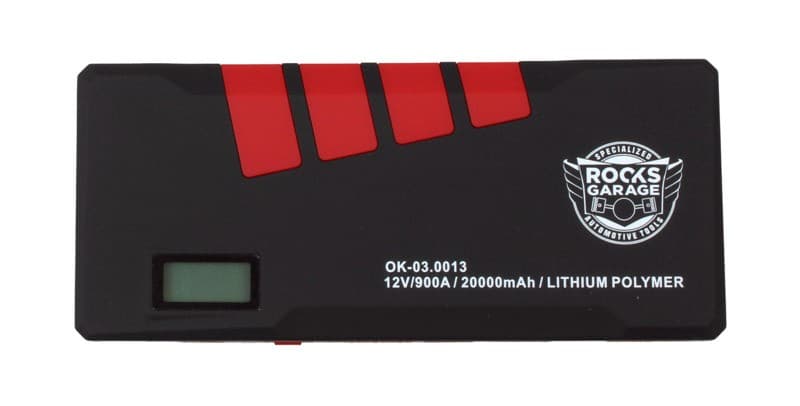 Rooks Mini Booster 12V Arrancador Portátil 900A 20000mAh nuevo 5
