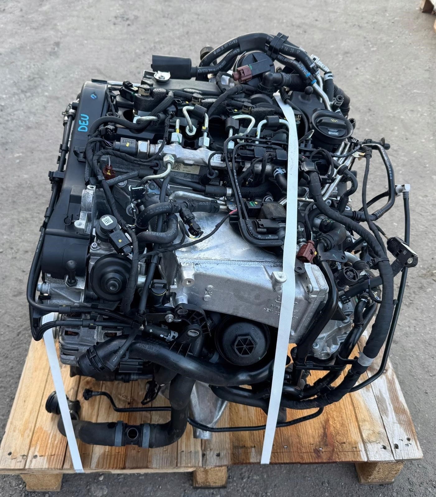 Motor Audi A4 B9 Deua Deu 2.0 TDI Completo usado 2