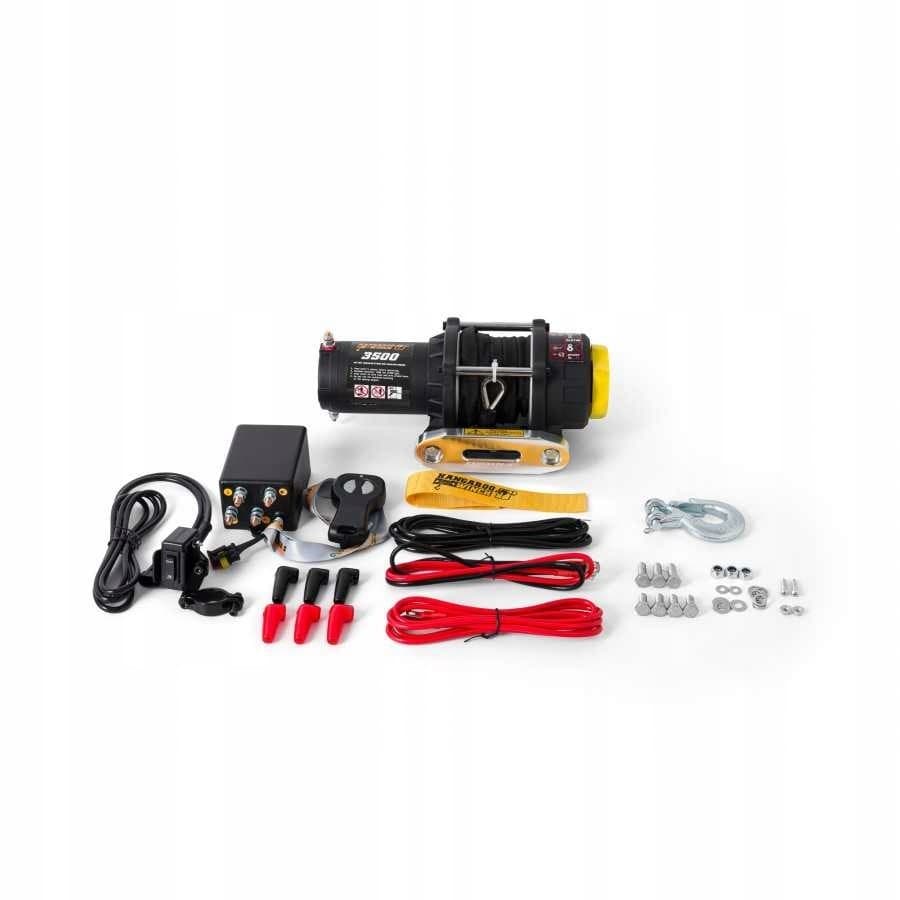Cabrestante K3500SR 1.5T Cuerda Sintética Quad Atv Plow nuevo
