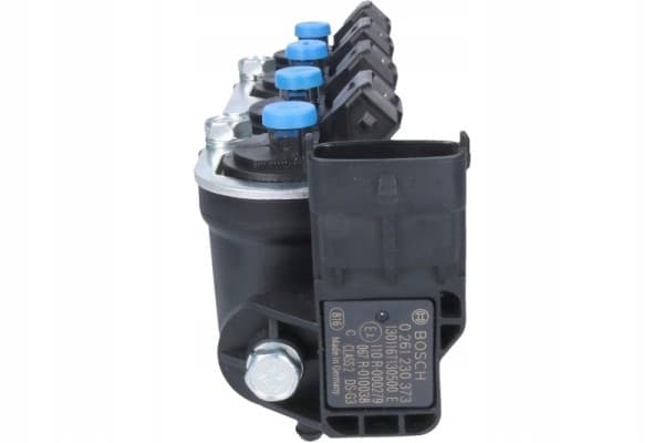 Riel inyector Med Landi Renzo azul con sensor usado 10