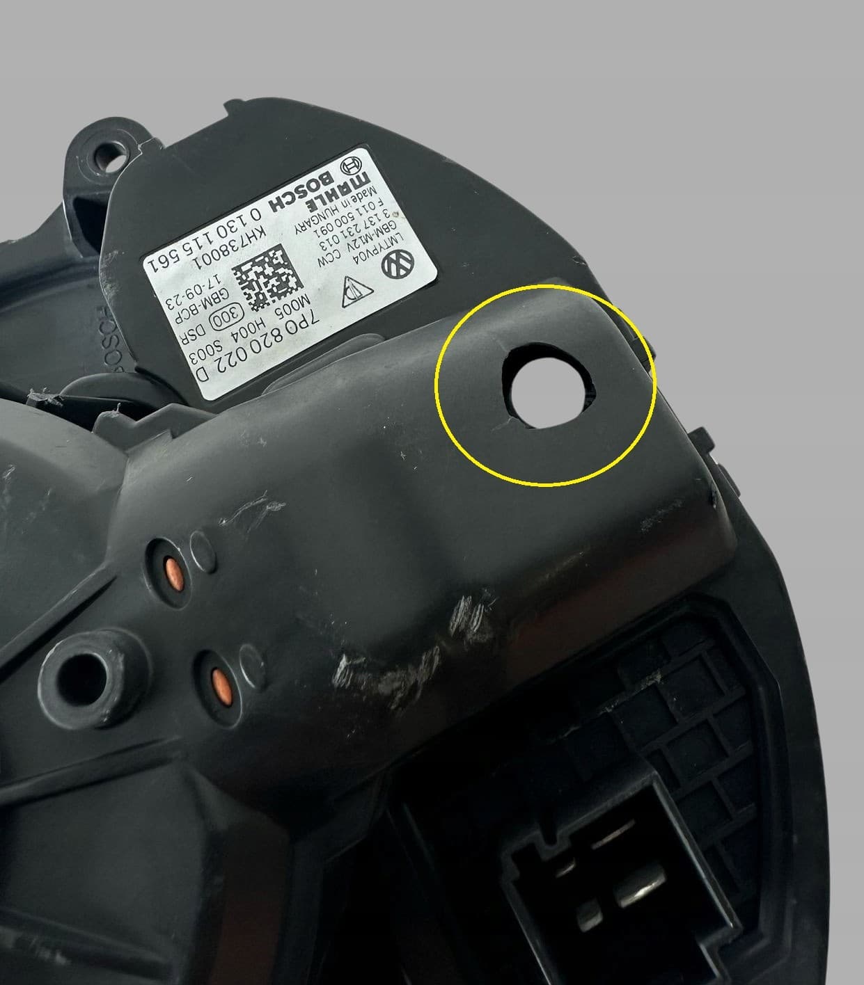 Soplador VW Touareg 7P0820022D nuevo 5