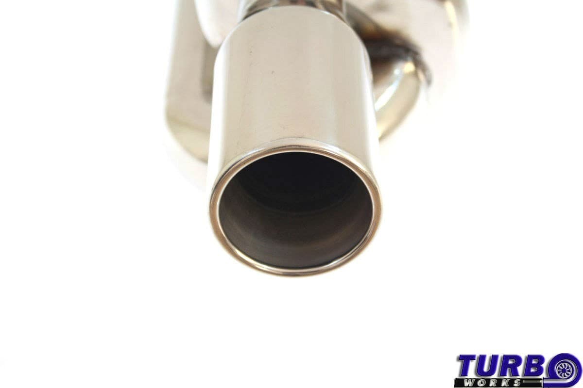 Silenciador final deportivo Twin Loop 63mm TurboWorks nuevo 3
