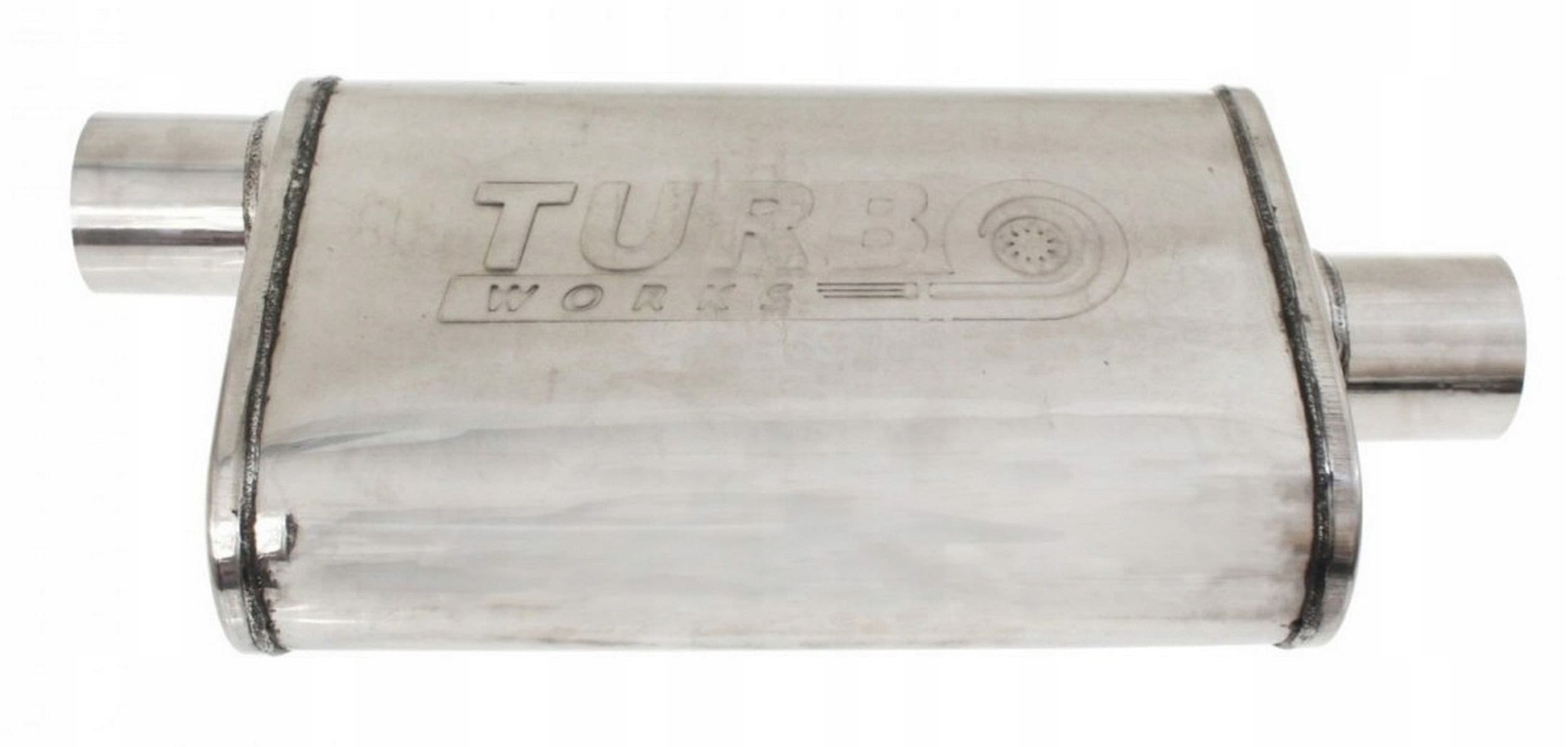 Silenciador Central Chamber 70mm TurboWorks 304SS nuevo 7