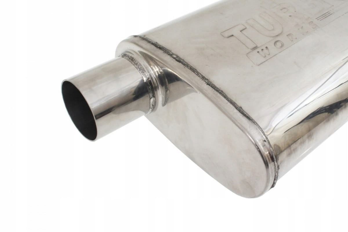 Silenciador Central Chamber 70mm TurboWorks 304SS nuevo 8
