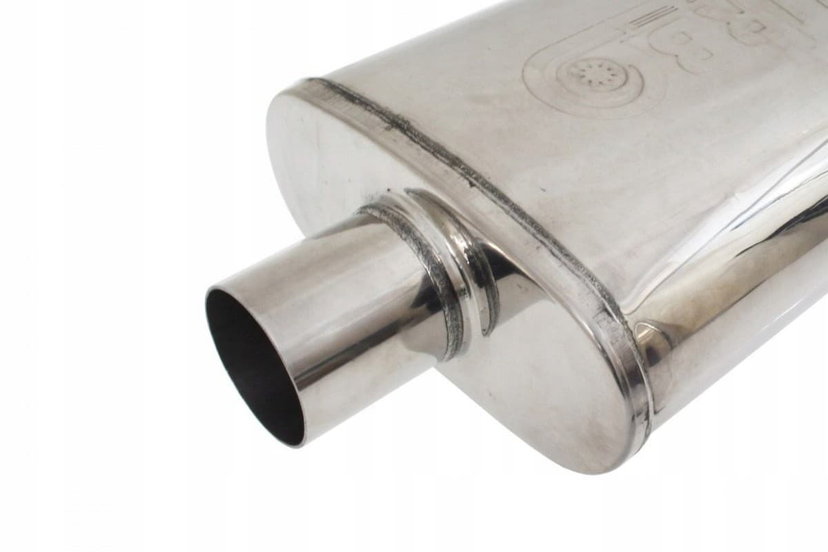 Silenciador Central Chamber 70mm TurboWorks 304SS nuevo 9