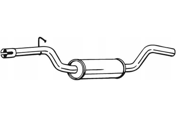 Bosal 233-211 Silenciador Central nuevo 5