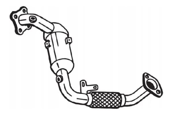Bosal 090-206 Catalizador Euro 5 nuevo