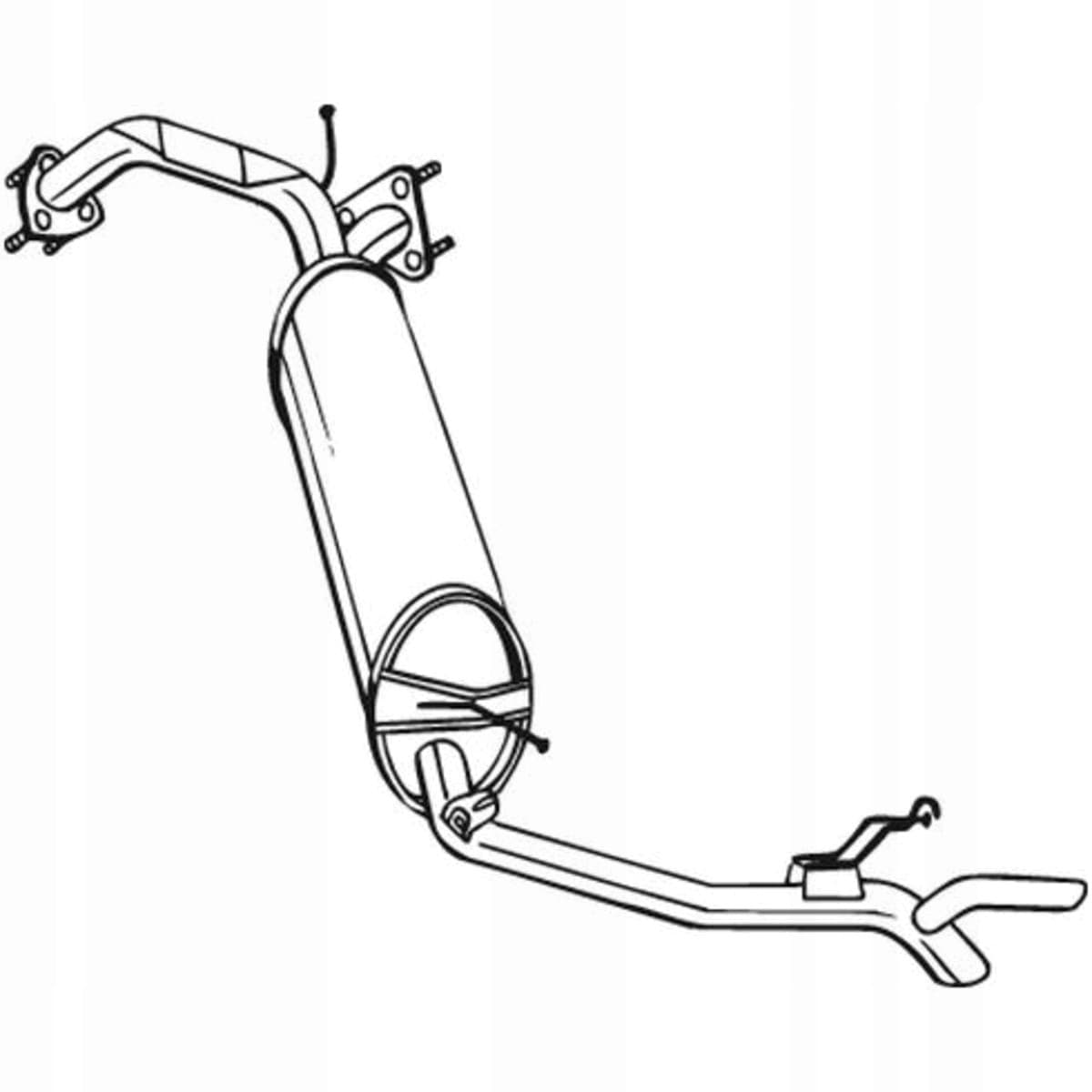 Bosal 282-975 Silenciador final nuevo 3