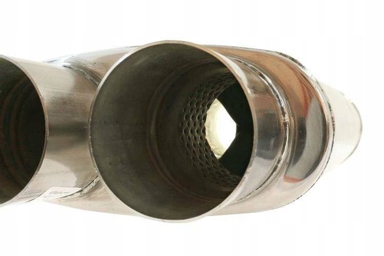 Silenciador Central TurboWorks 57mm LT 304SS nuevo 4