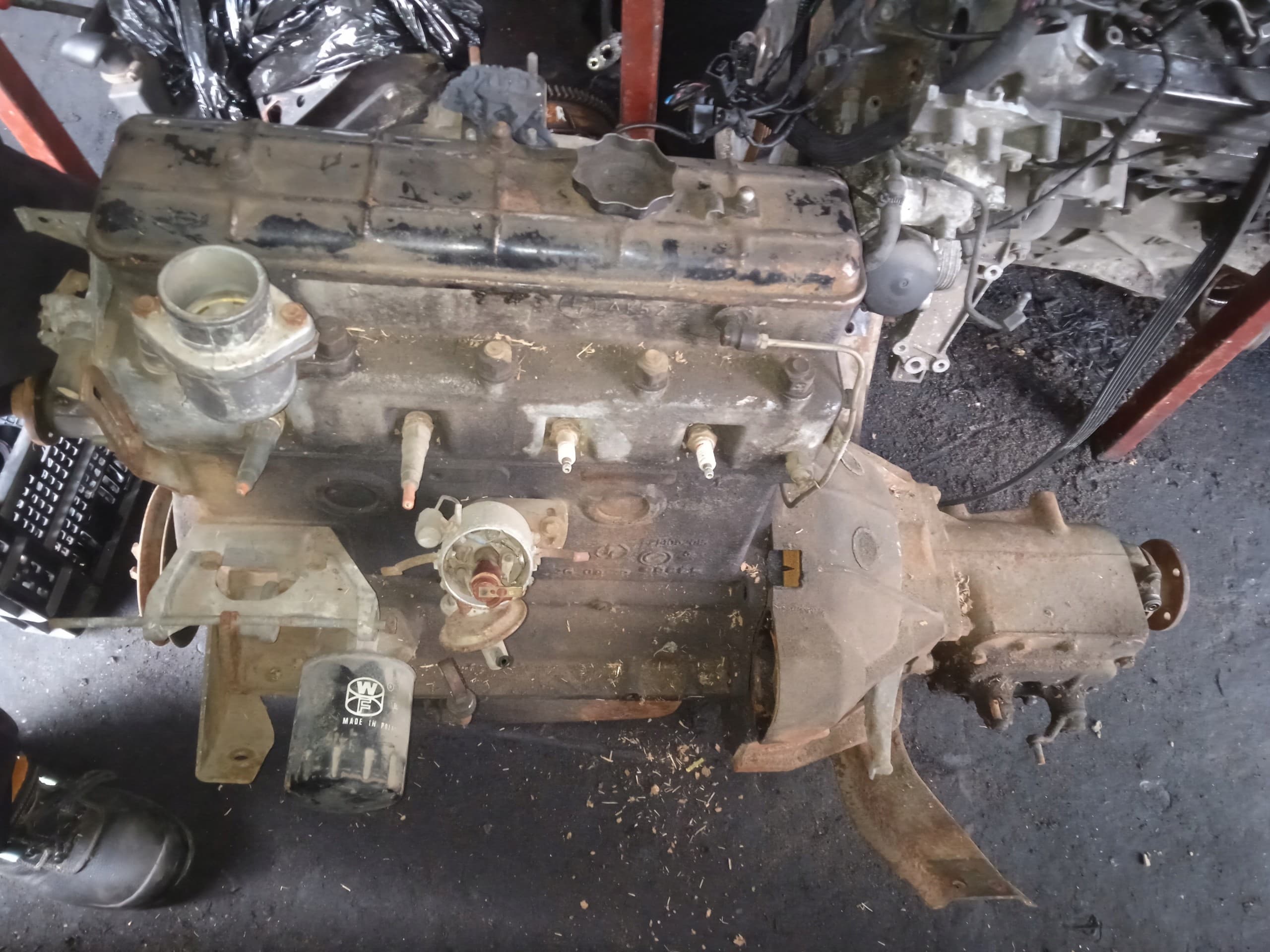 Motor completo Żuk Nysa Fs-Lublin AK52 usado 2
