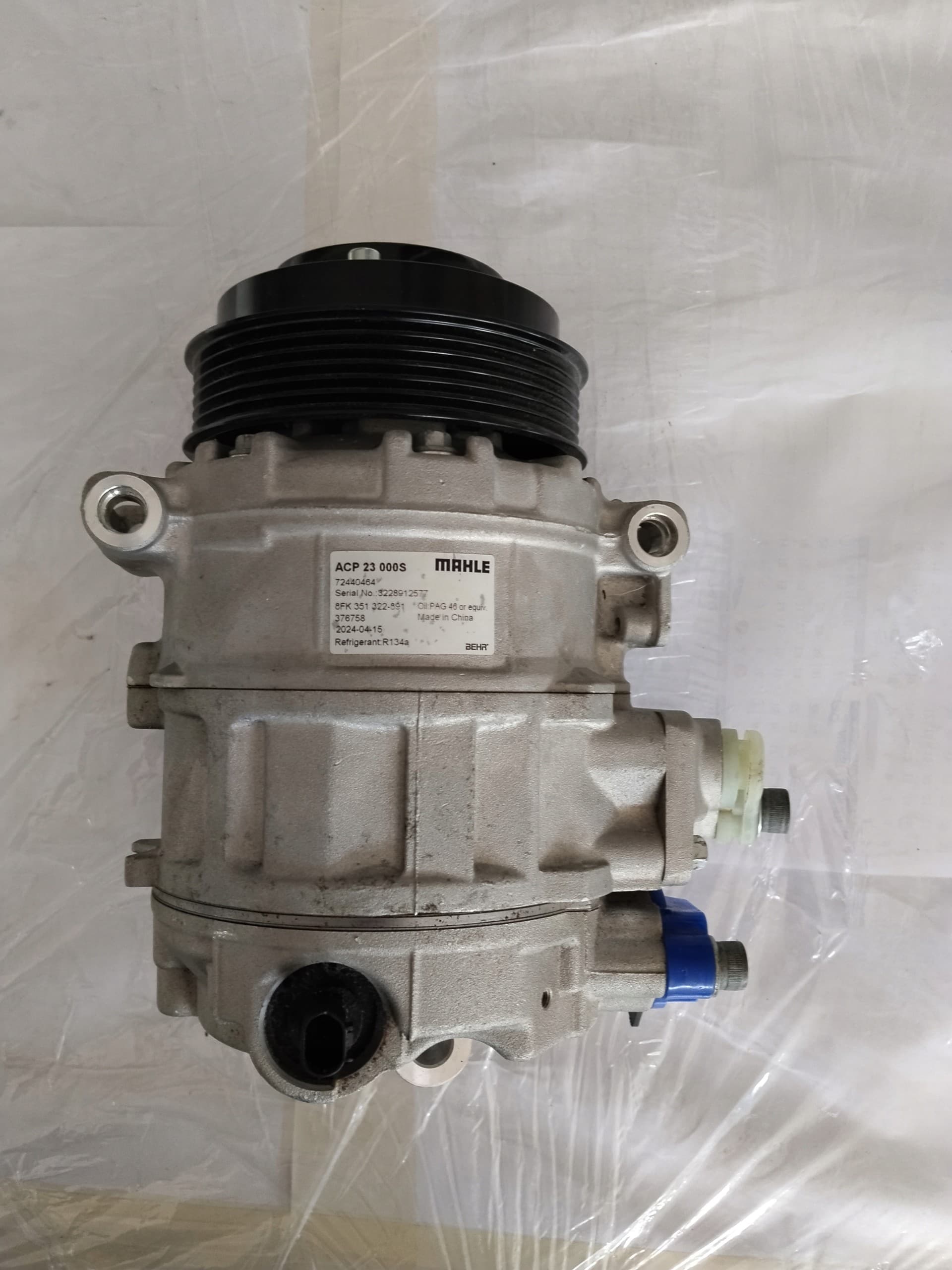 Compresor de Aire Acondicionado Acp 23 000S Mahle nuevo