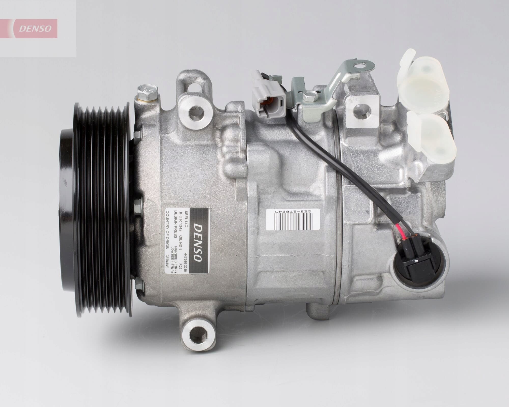 Compresor de aire acondicionado Denso DCP23031 usado 4