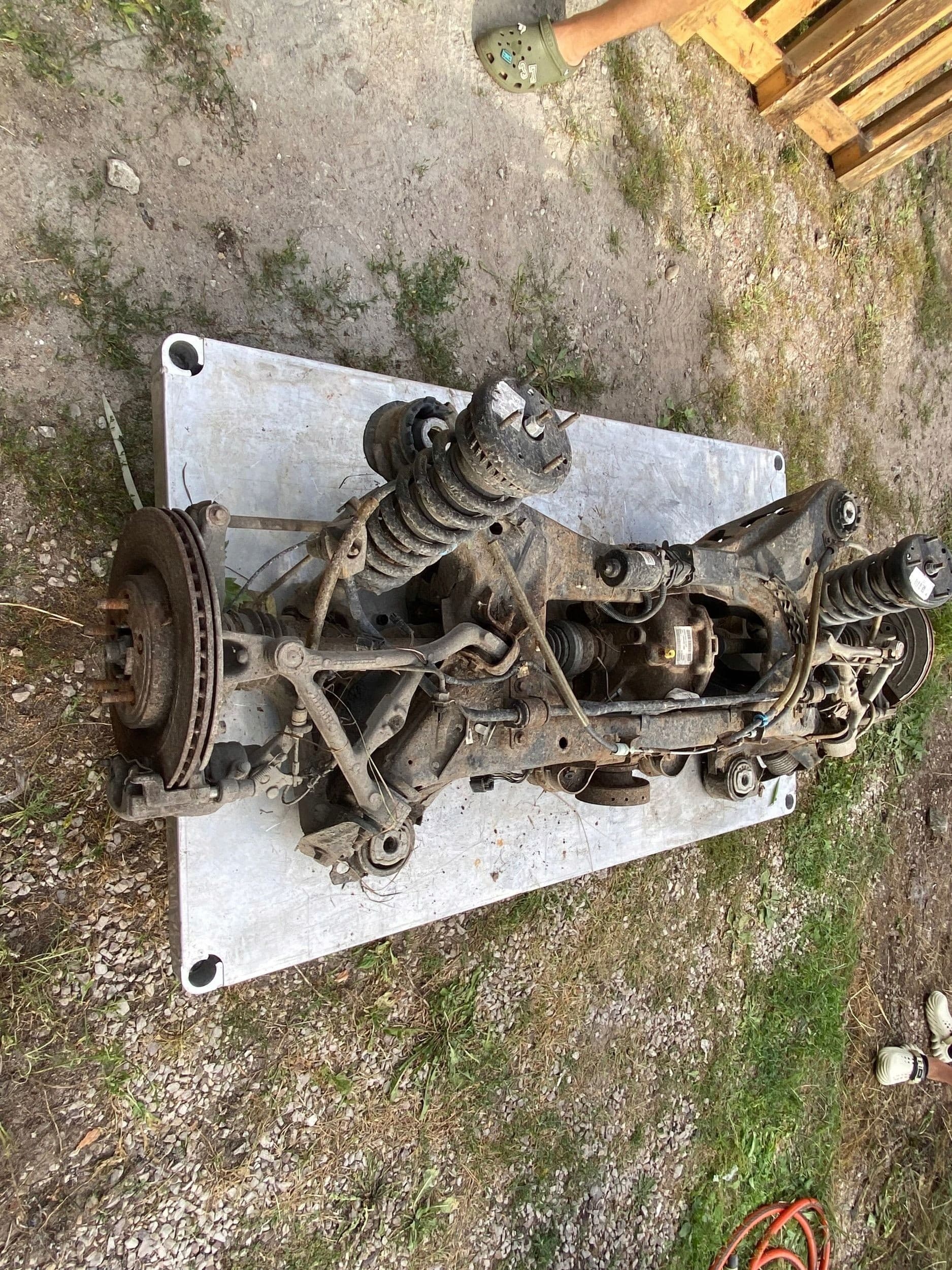 Suspensión Trasera Jaguar XF X250 / Juego 9X23-4A213-EC usado
