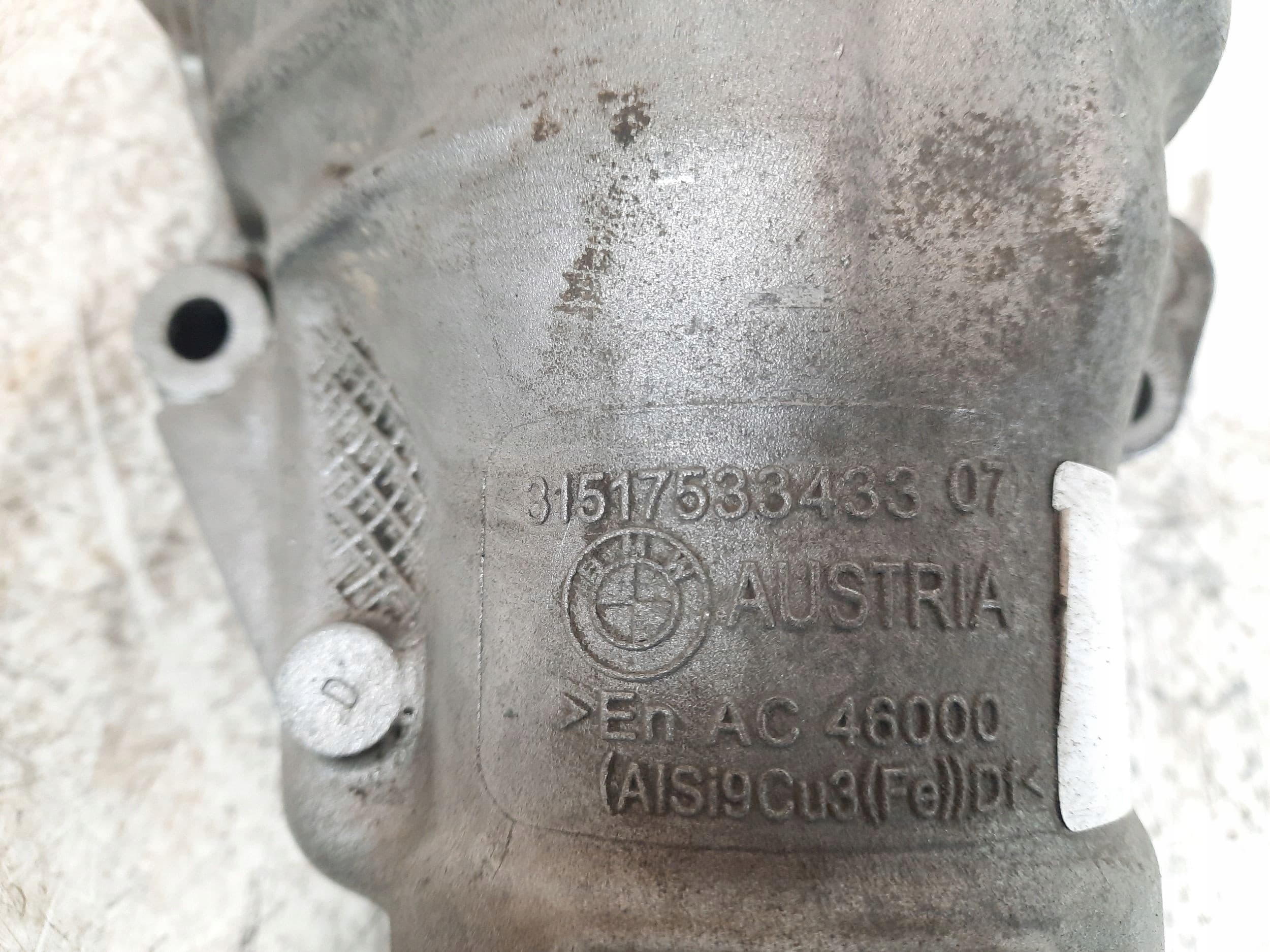 Diferencial delantero BMW Serie 5 E60 E61 2007 7533433 usado 2