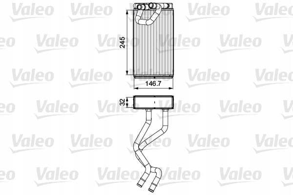 Calefactor Valeo 811547 usado 2