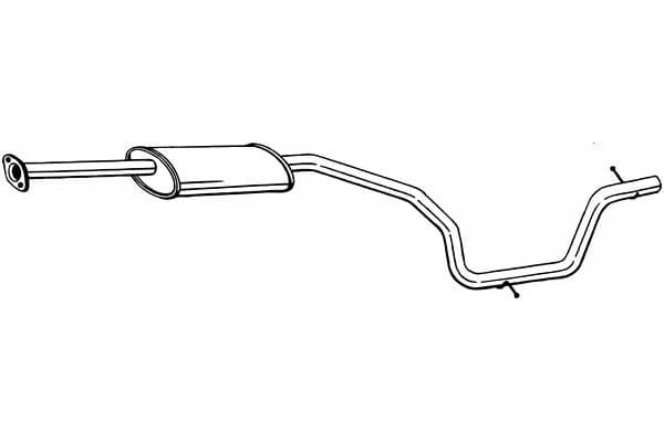 Bosal 289-449 Silenciador central nuevo 2