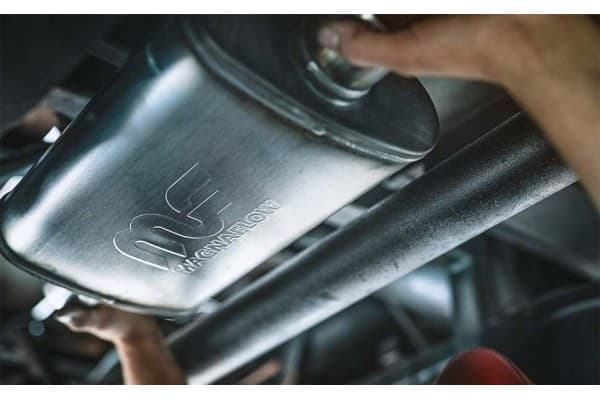 Silenciador MagnaFlow 4x9 dual 2.5 11386 x-pipe nuevo 4