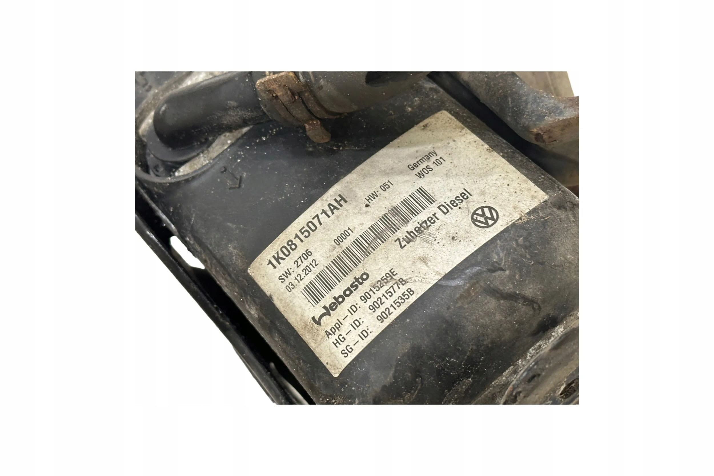 Volkswagen Sharan 1K0815071AH Calefactor Auxiliar Webasto usado 8