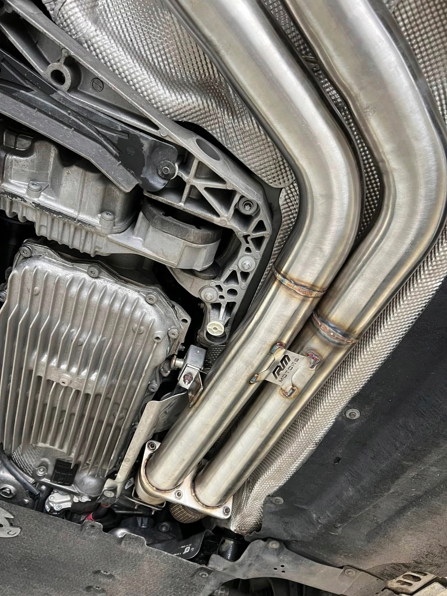 Downpipe BMW E87 E90 E91 M47N2 RM Motors nuevo 7