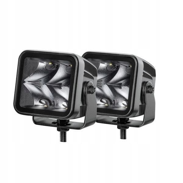 Set de 2 Focos LED Hella Black Magic Cube 3.2 Alcance Largo nuevo
