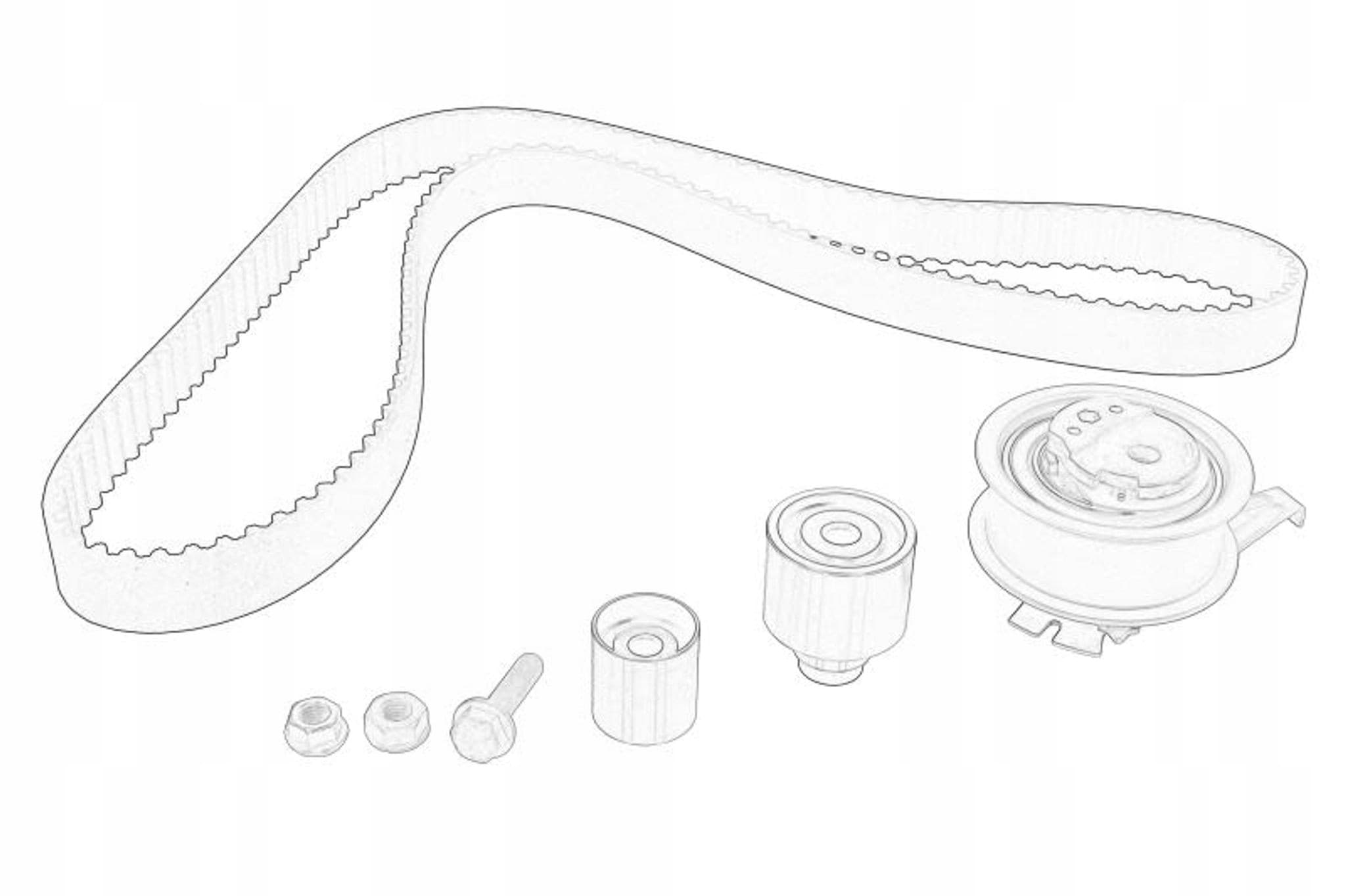 Kit de Correa de Distribución VW Skoda Audi Seat nuevo 2