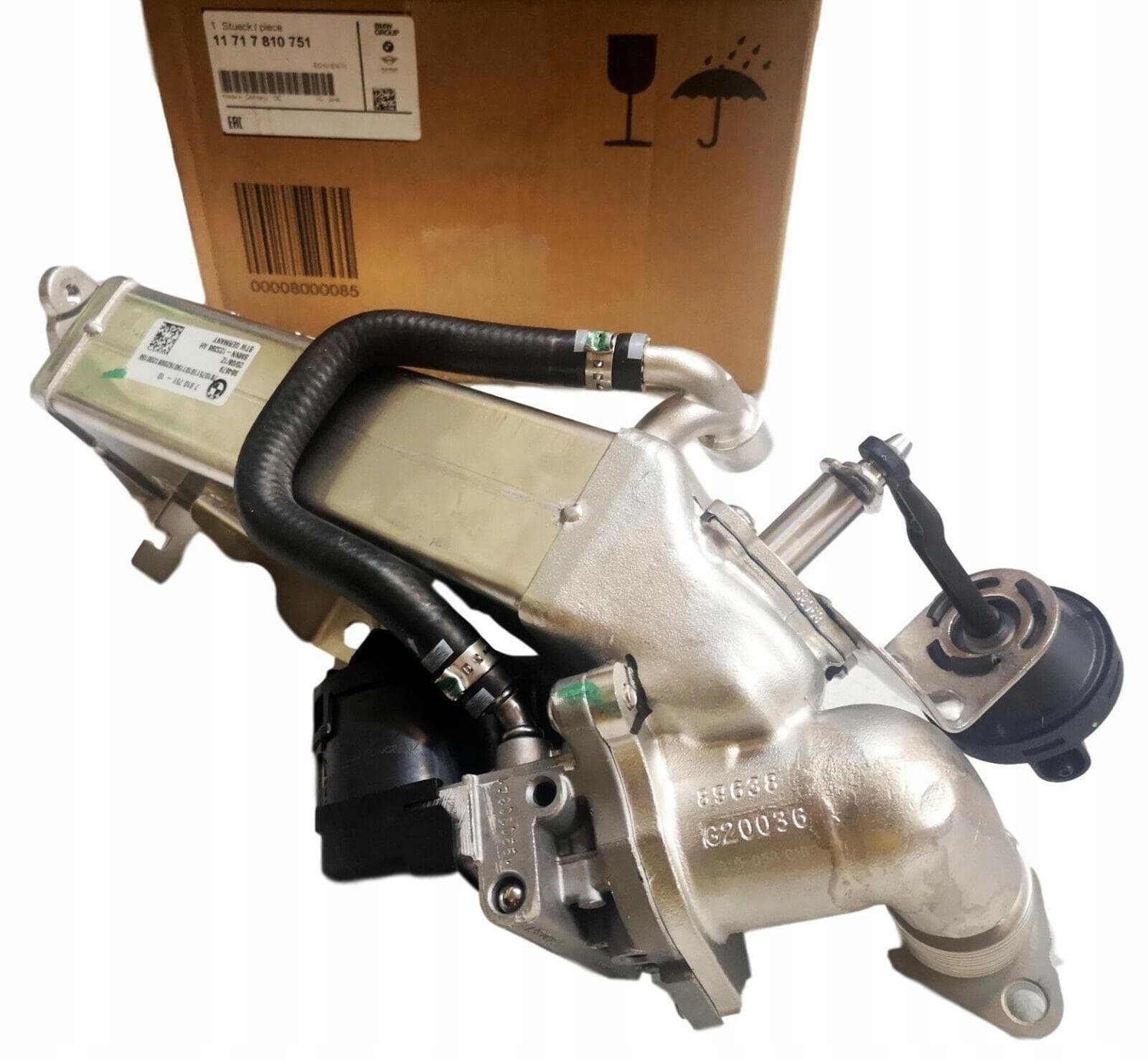 Radiador con válvula BMW F20 F21 F30 11717810751 Original nuevo