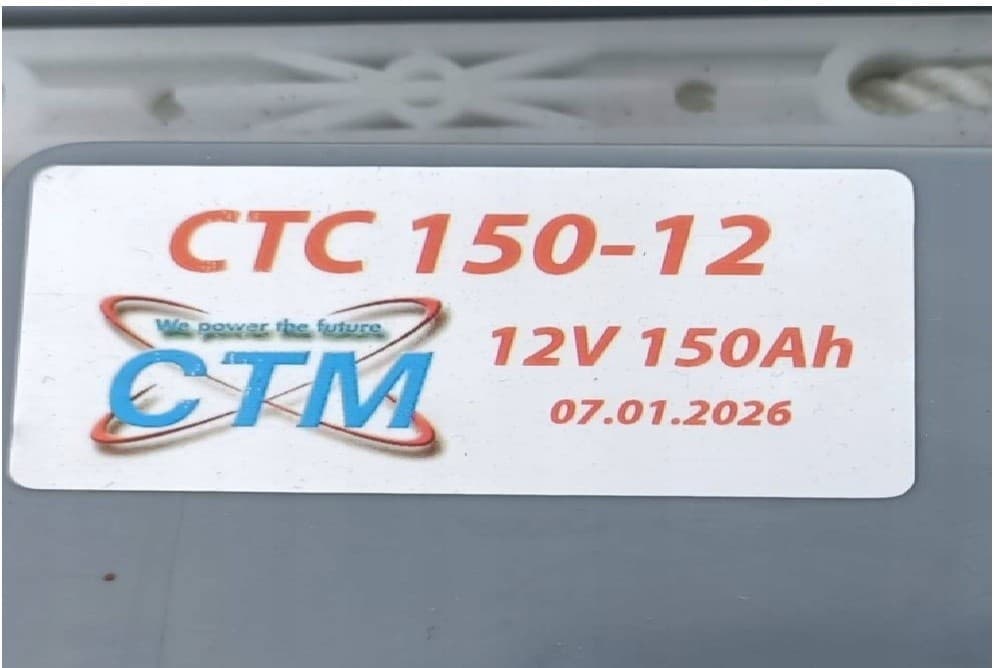 Batería de Gel Ctm Ctc 150-12 12 V 150 Ah nuevo 2