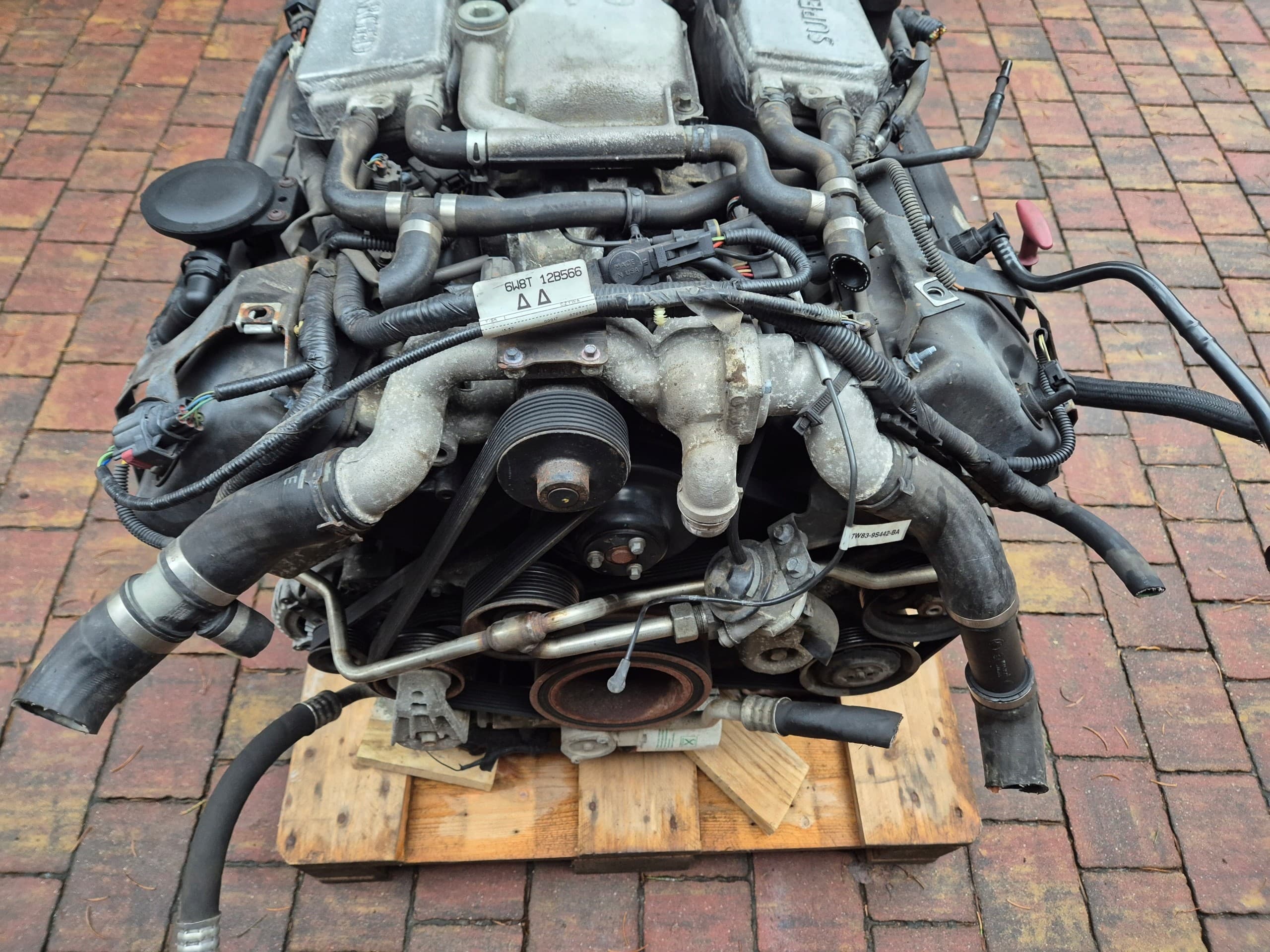 Motor Completo Jaguar Xkr X150 4.2 Supercharged usado 4