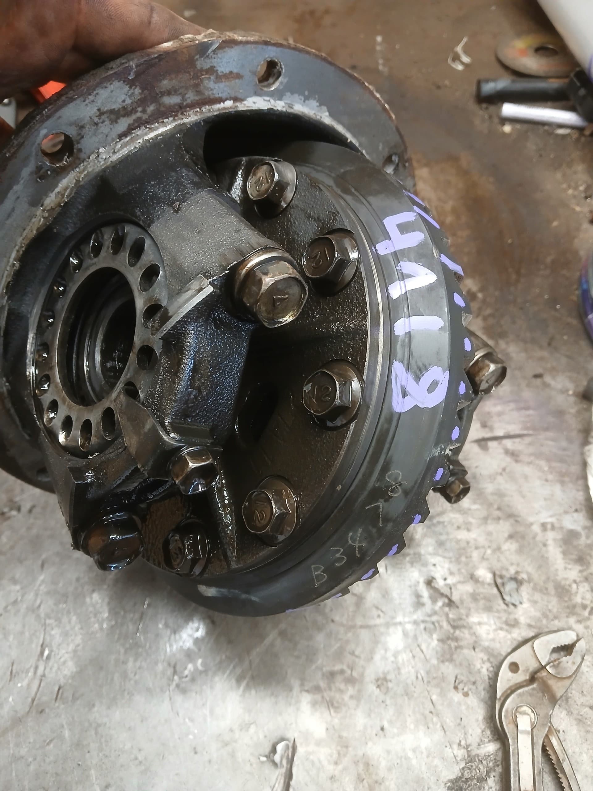 Suzuki Vitara I 1.6 puente trasero / diferencial 41/8 - 5.125 usado 3