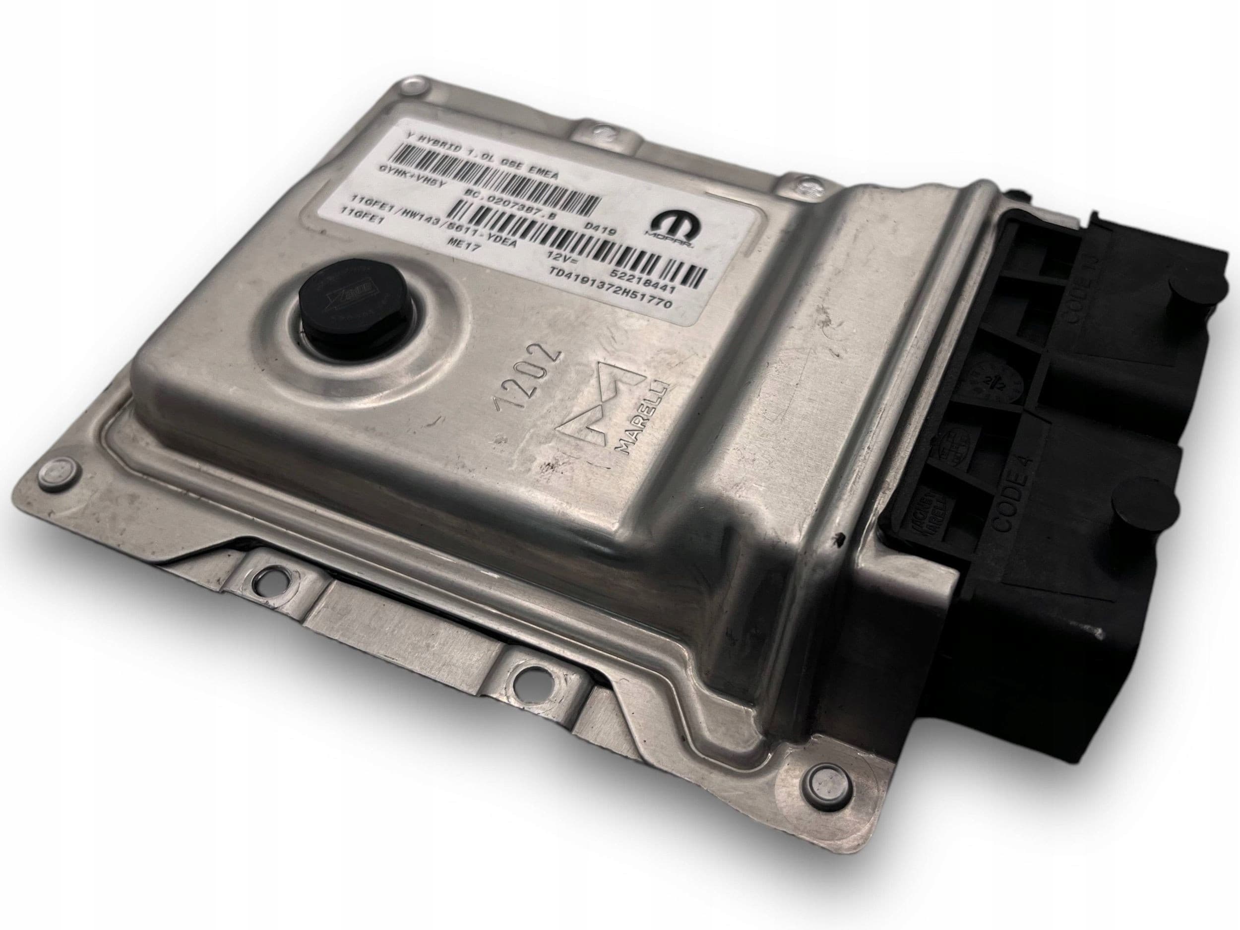 Controlador de Computadora de Motor Lancia Ypsilon 52218441 nuevo