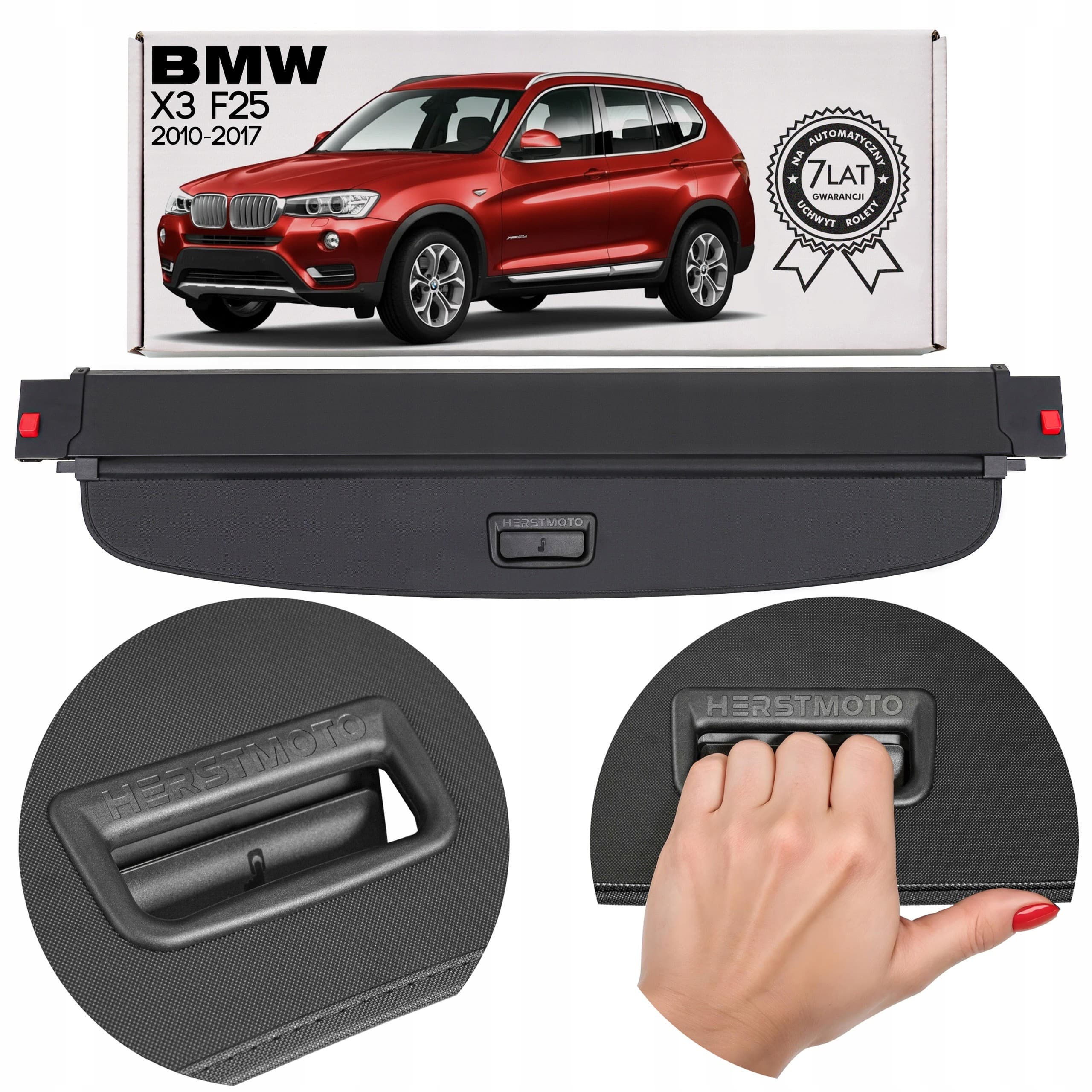 Persiana enrollable para maletero BMW X3 F25 2010-2017 nuevo