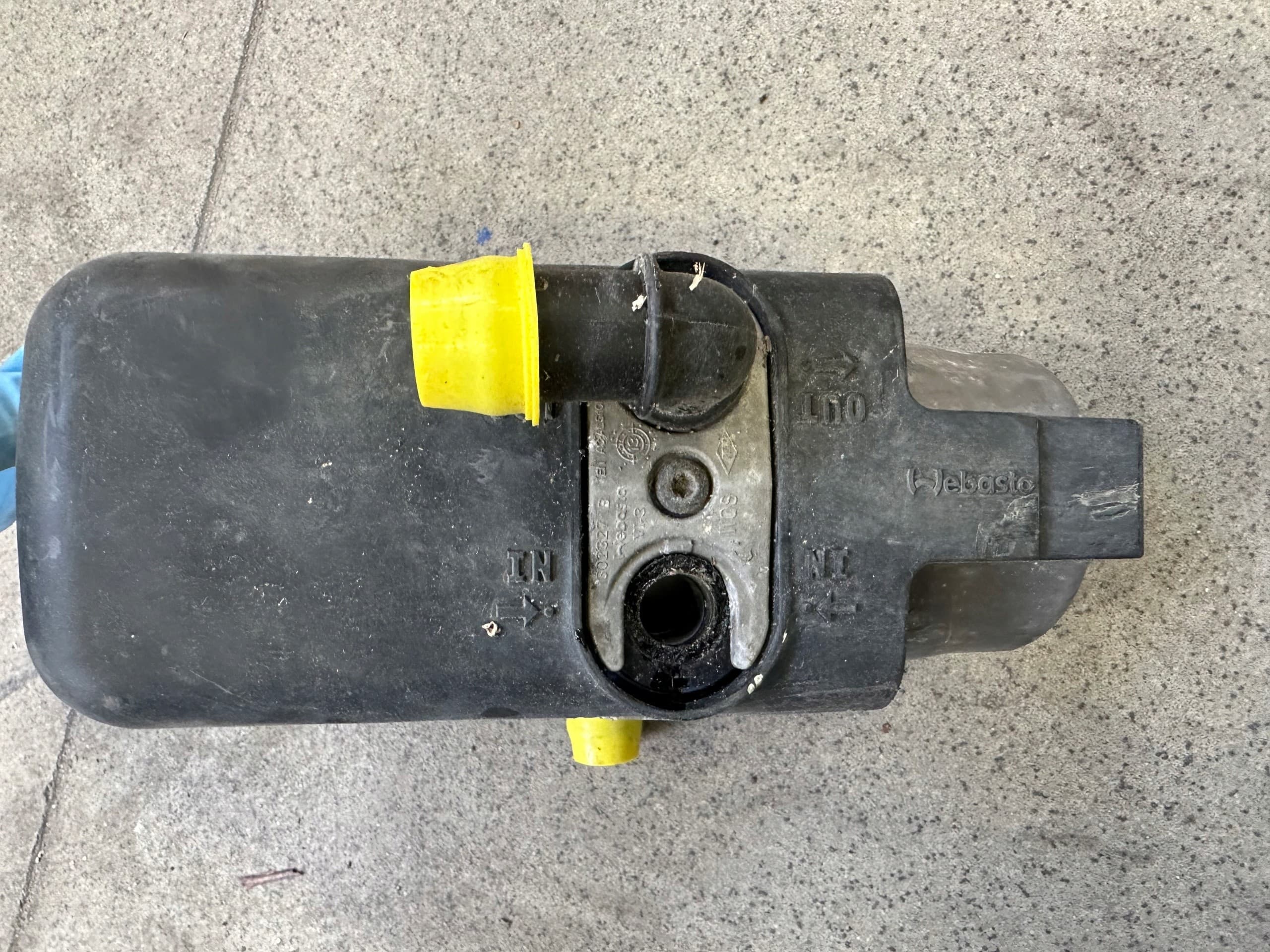 Calefactor estacionario Webasto 122R000258 usado 4