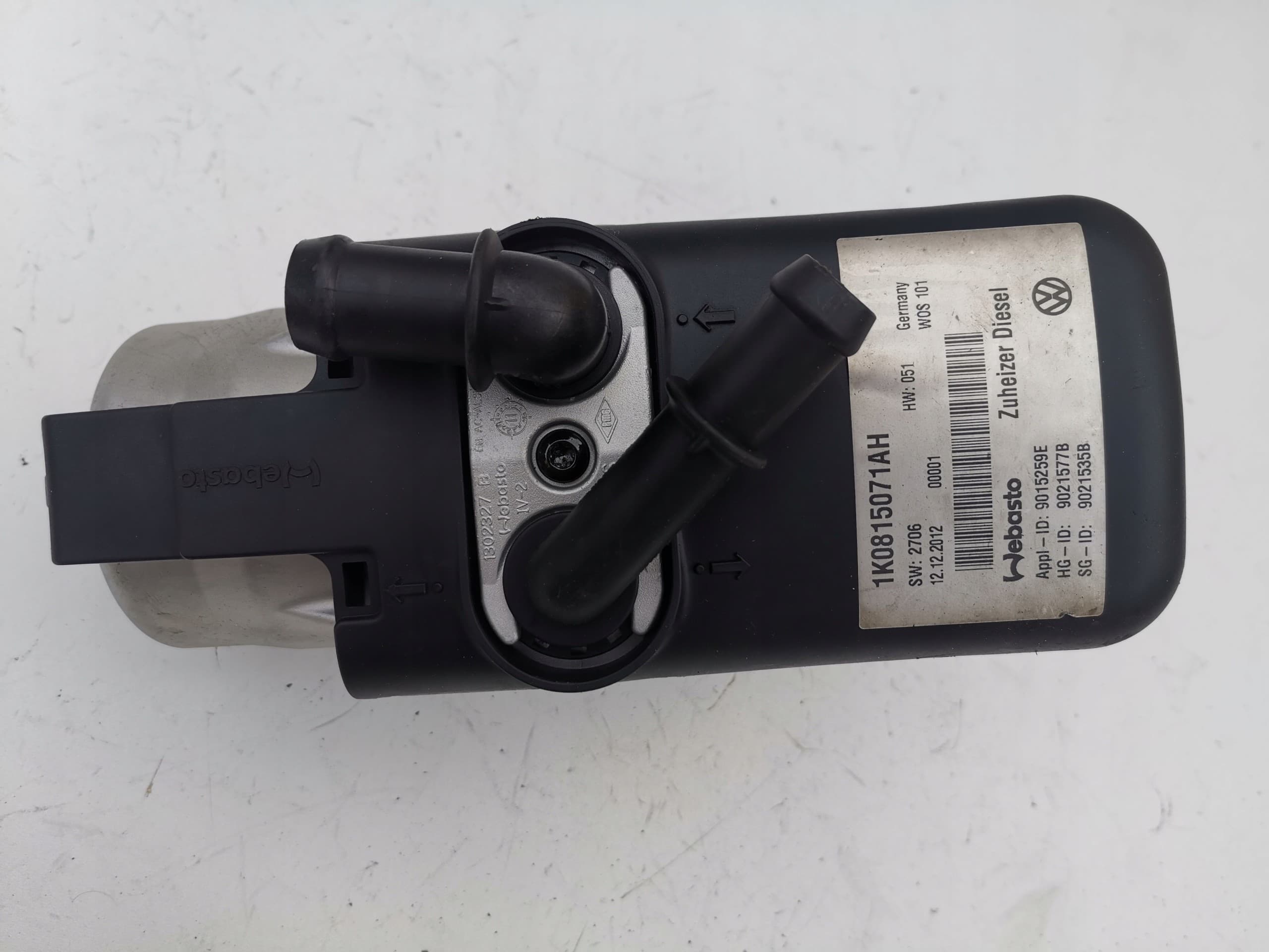 Webasto Thermo Top V VW Touran Caddy 1K0815071AH usado 2