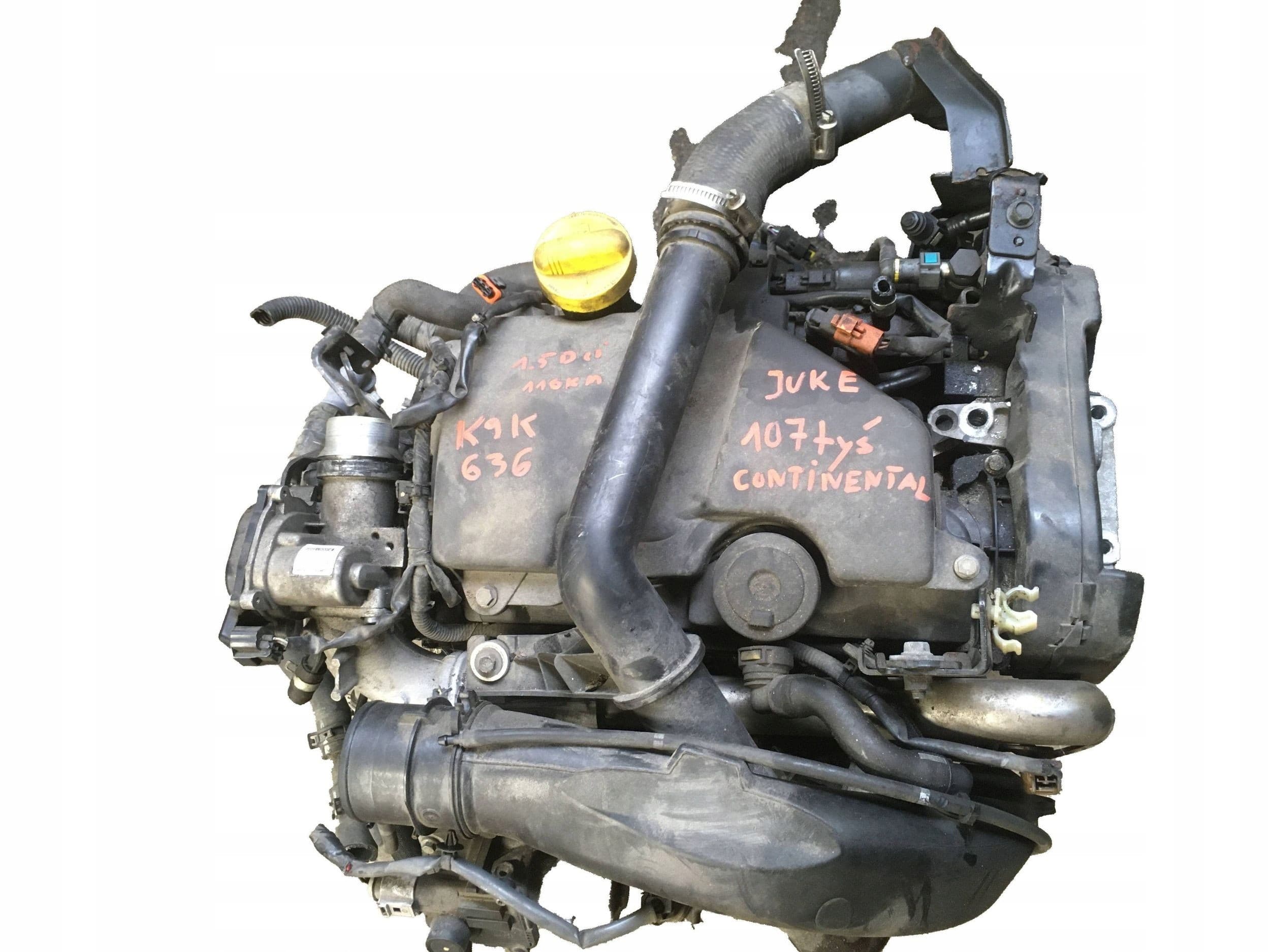 Motor Completo Nissan Juke I F15 2013 1.5 DCI K9K636 usado 5