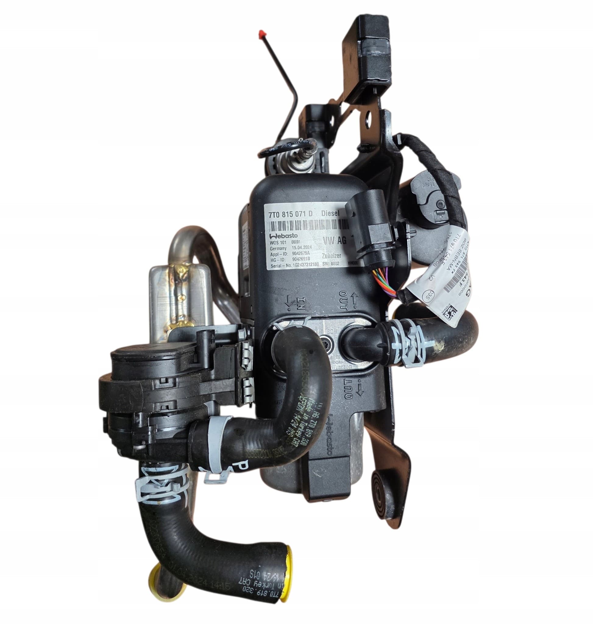 Calefactor Webasto VW T7 Multivan 7T0815071D Diésel usado 2