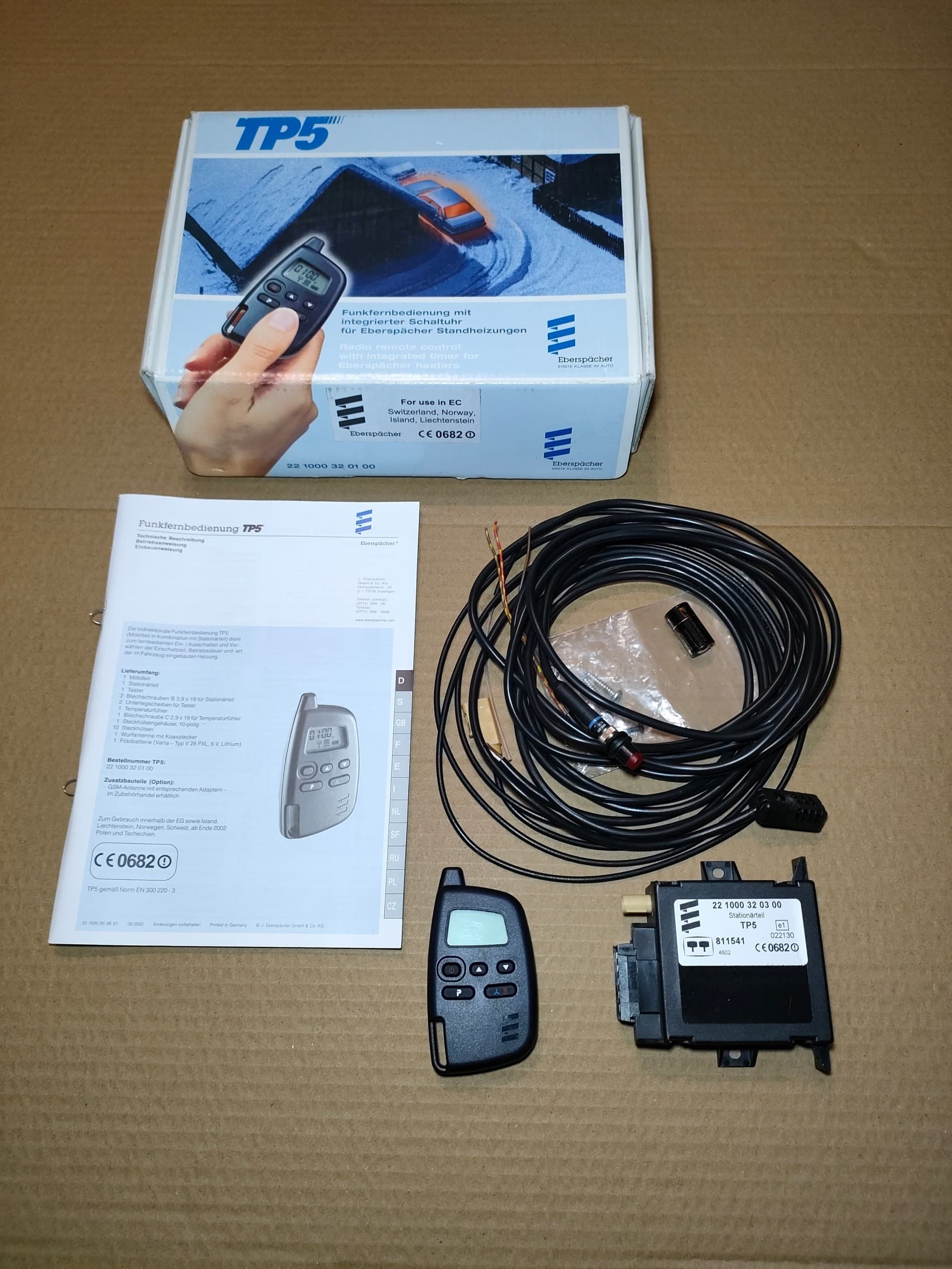 Mando a distancia Webasto Eberspacher TP5 221000320100 nuevo 2