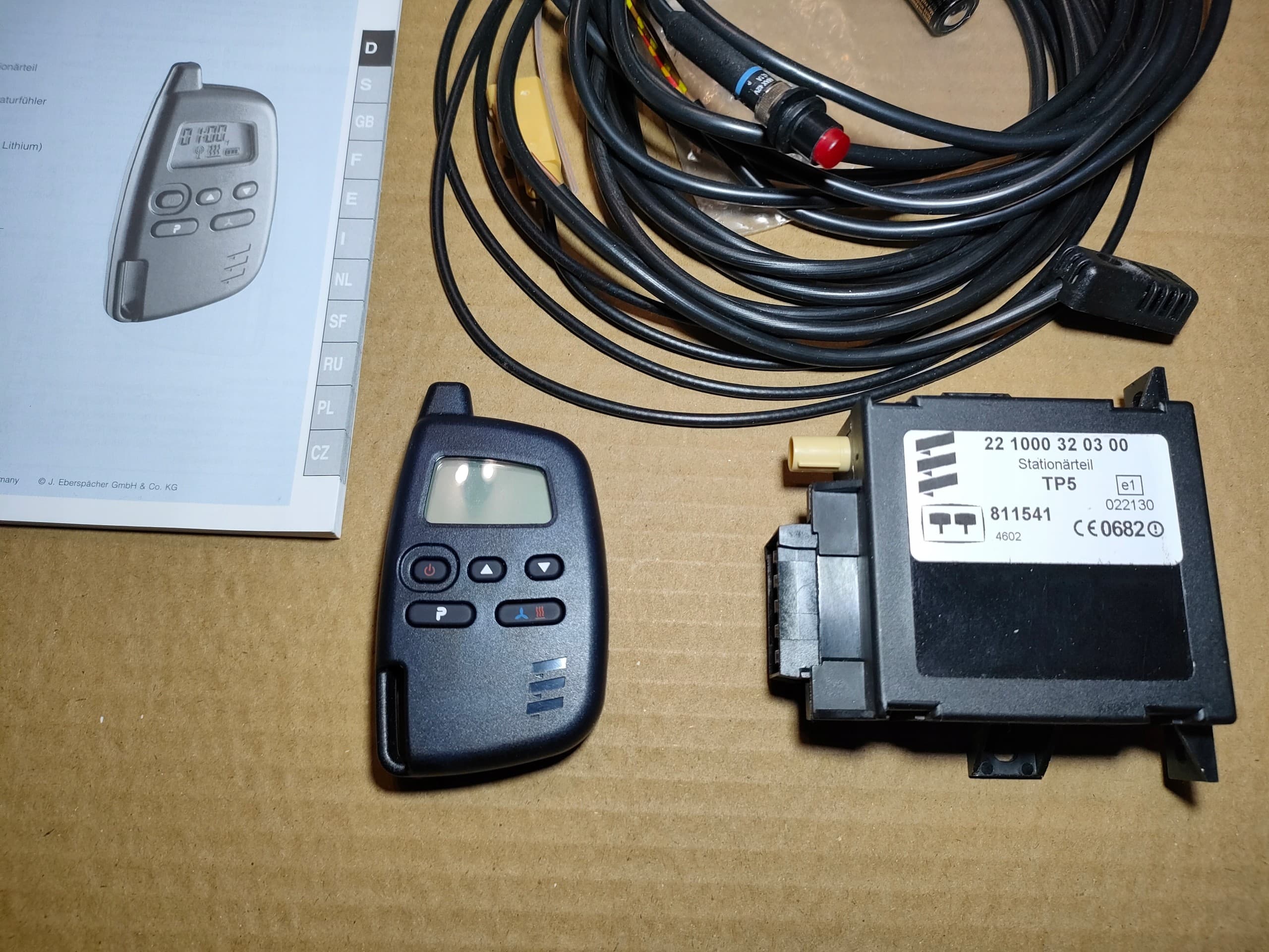 Mando a distancia Webasto Eberspacher TP5 221000320100 nuevo 3