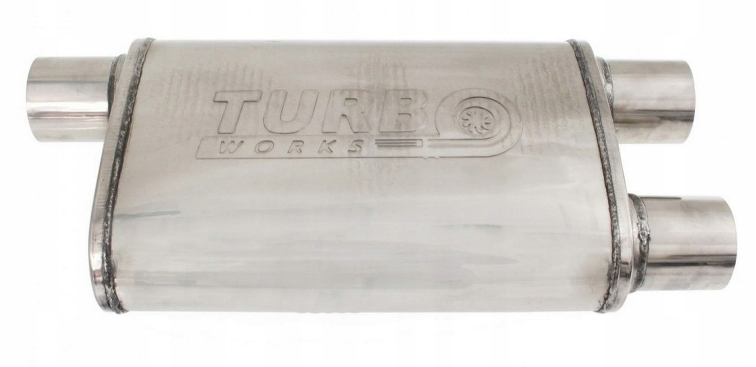 Silenciador para acelerador TurboWorks 76mm 304SS nuevo 7