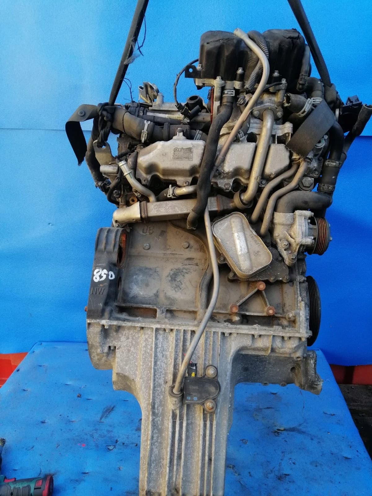 Motor Mercedes W169 W245 2.0CDI 169,000 km usado 4