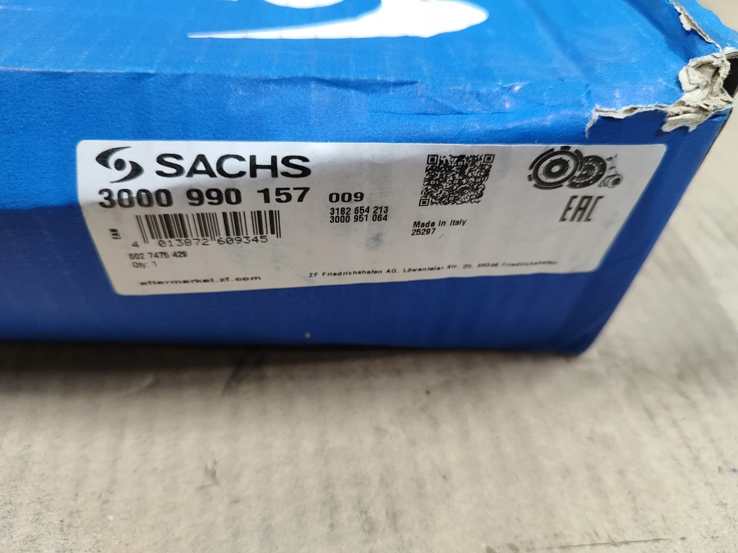 Kit de Embrague Sachs 3000 990 157 nuevo 7