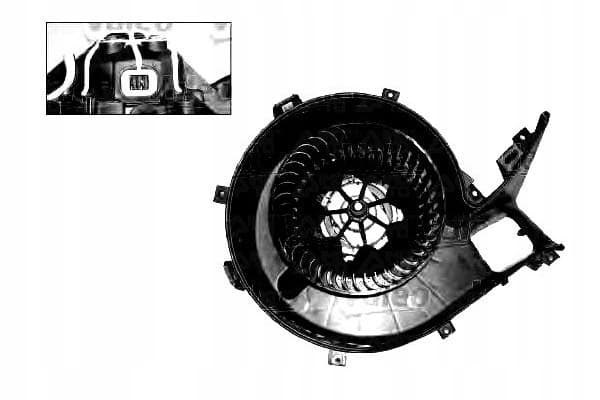 Ventilador interior Valeo 698807 nuevo 7