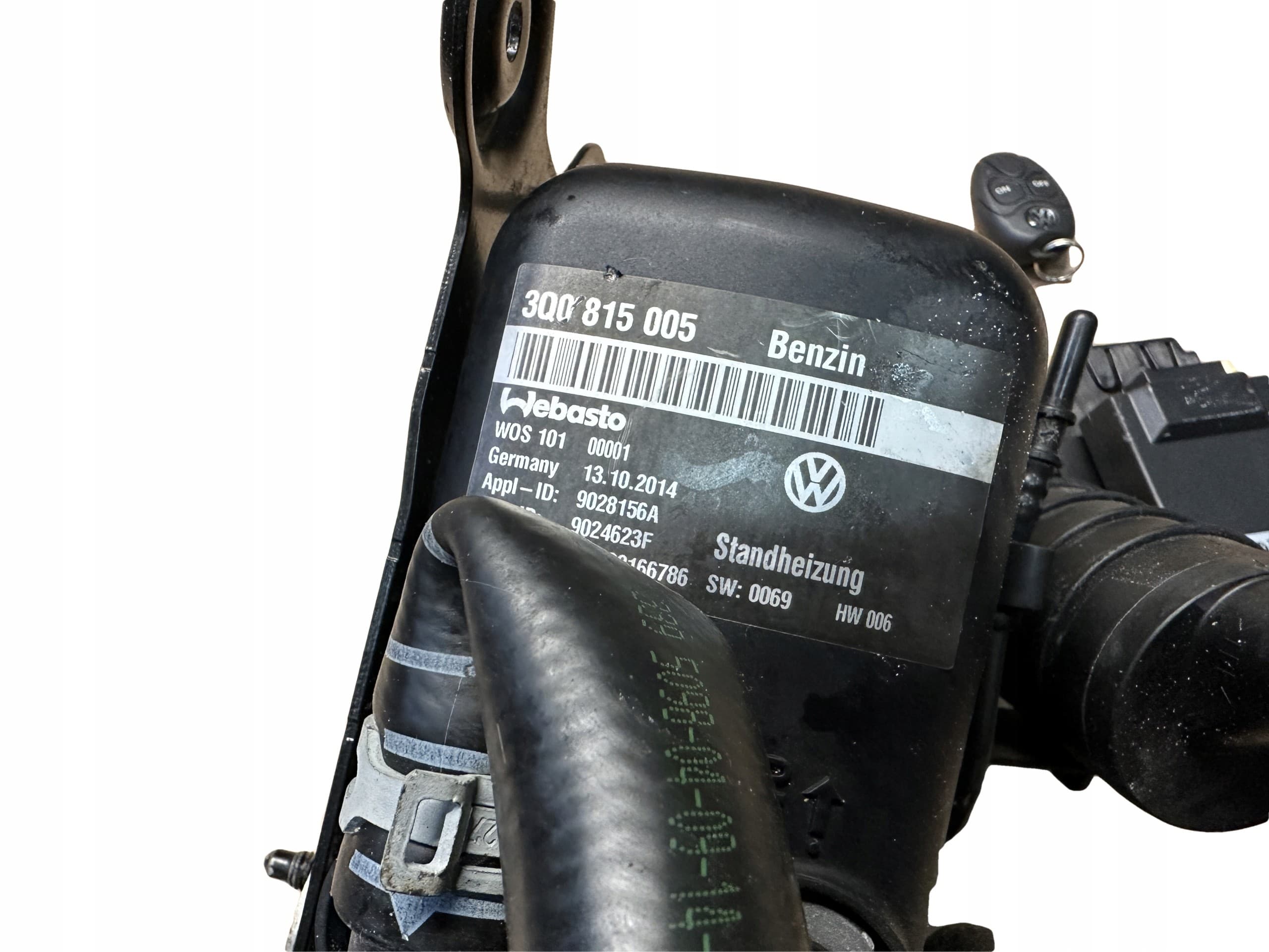 Control Remoto Calefactor Webasto VW Passat B8 TSI 3Q0815005 usado 4