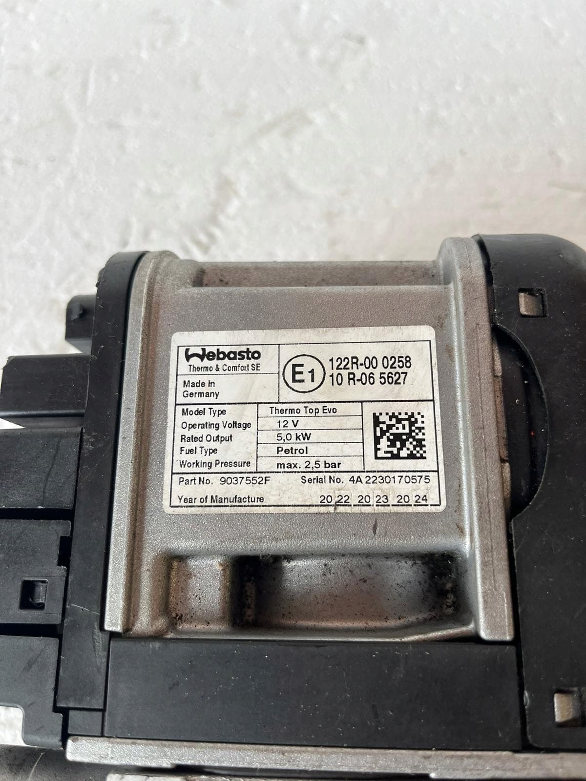 Webasto VW 7T0819008G usado 4