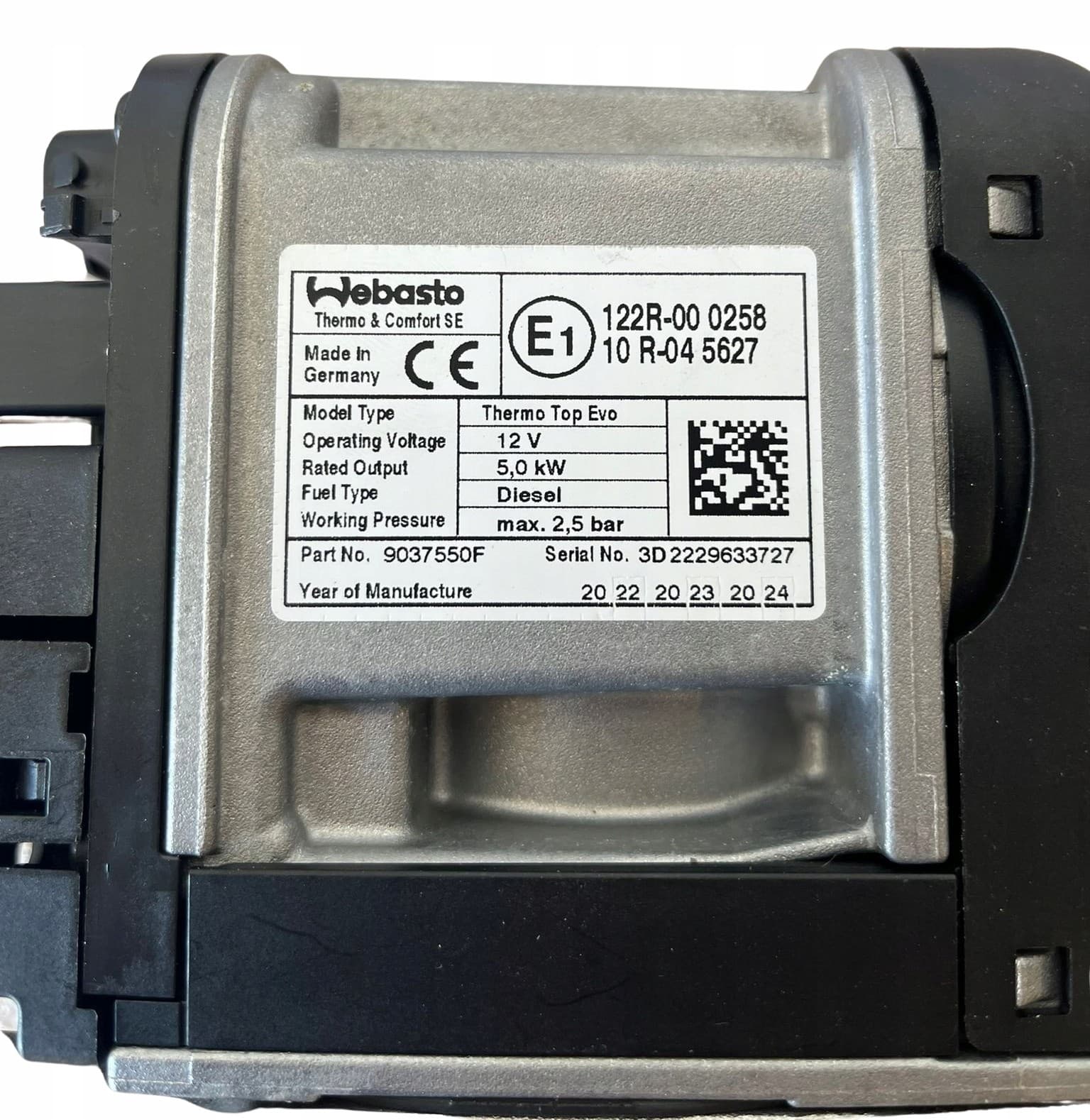 Calefactor Webasto VW 2N0815071B nuevo 5